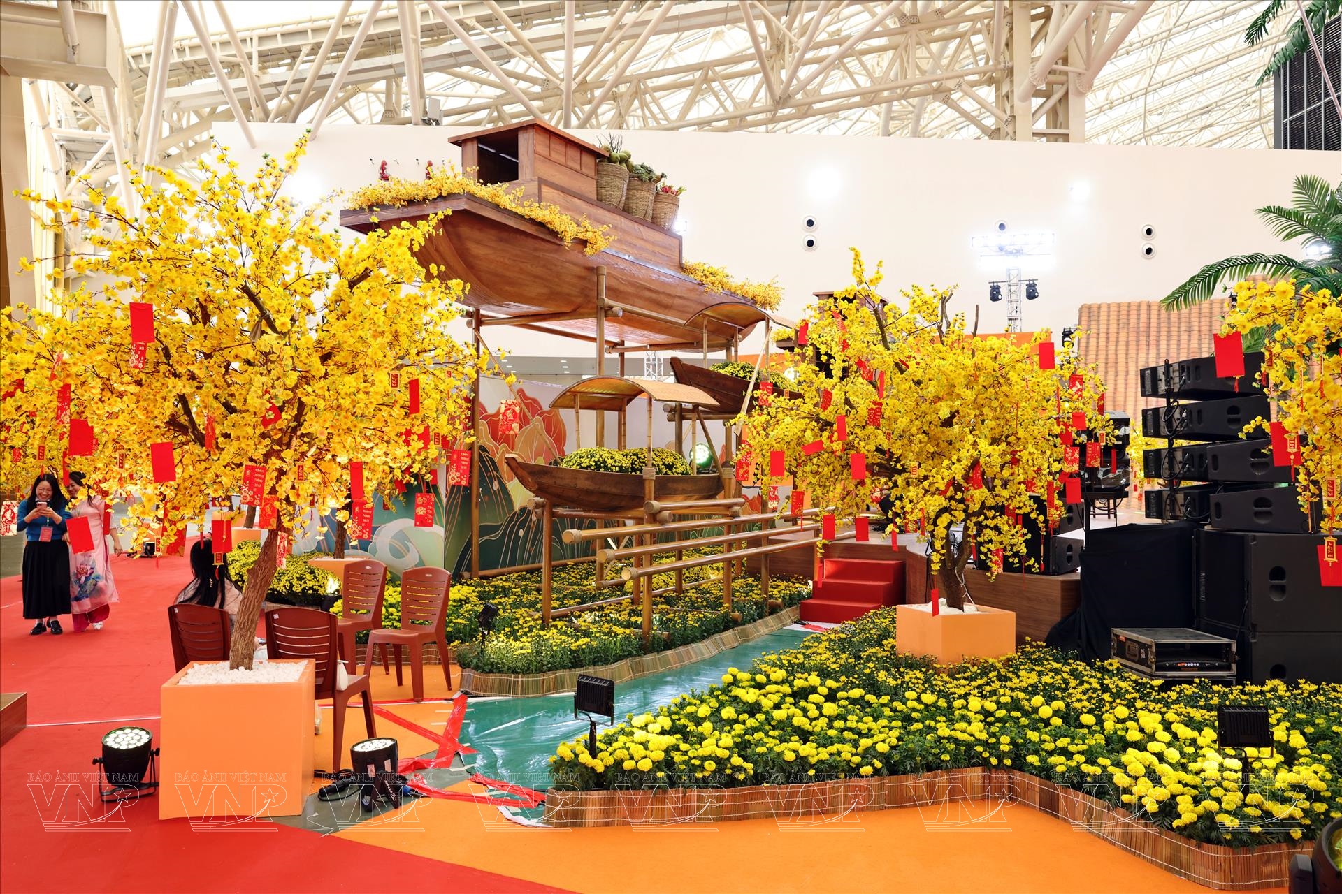 Hội chợ Mùa Xuân 2026: Nơi muôn hoa khoe sắc đón Tết