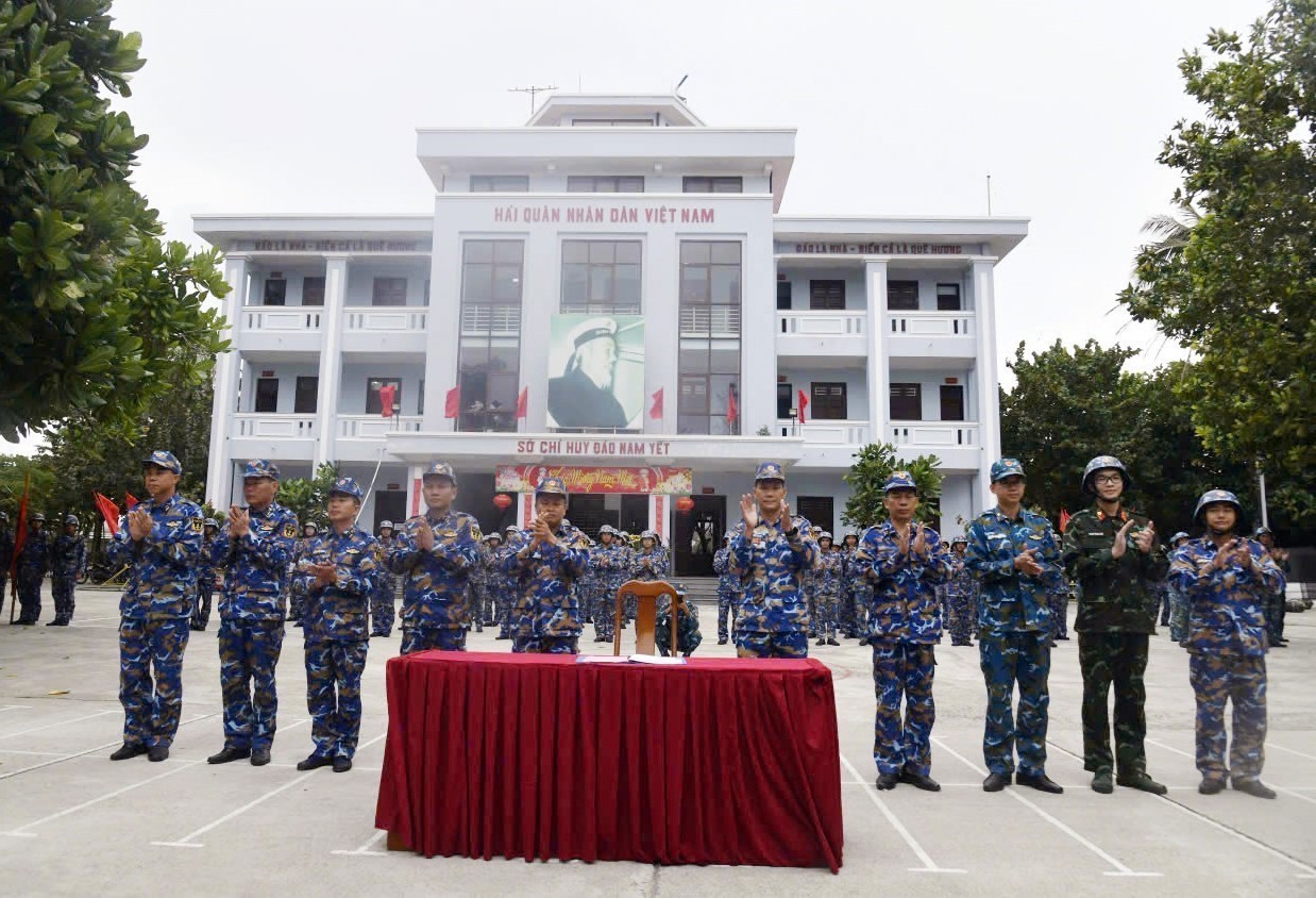 Nâng cao chất lượng huấn luyện, hoàn thành tốt nhiệm vụ bảo vệ chủ quyền biển, đảo Tổ quốc