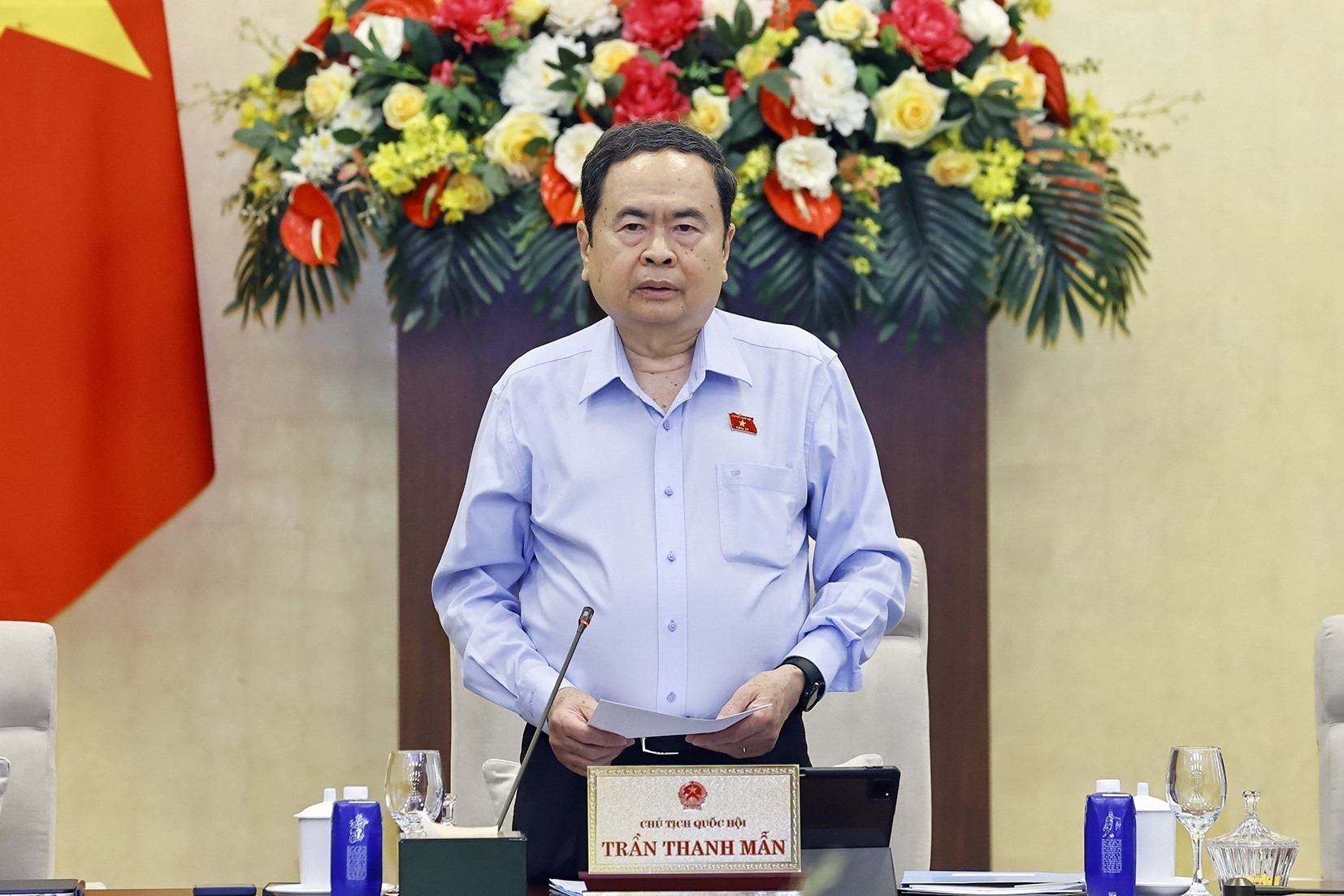 Khai mạc Phiên họp thứ 55 của Ủy ban Thường vụ Quốc hội