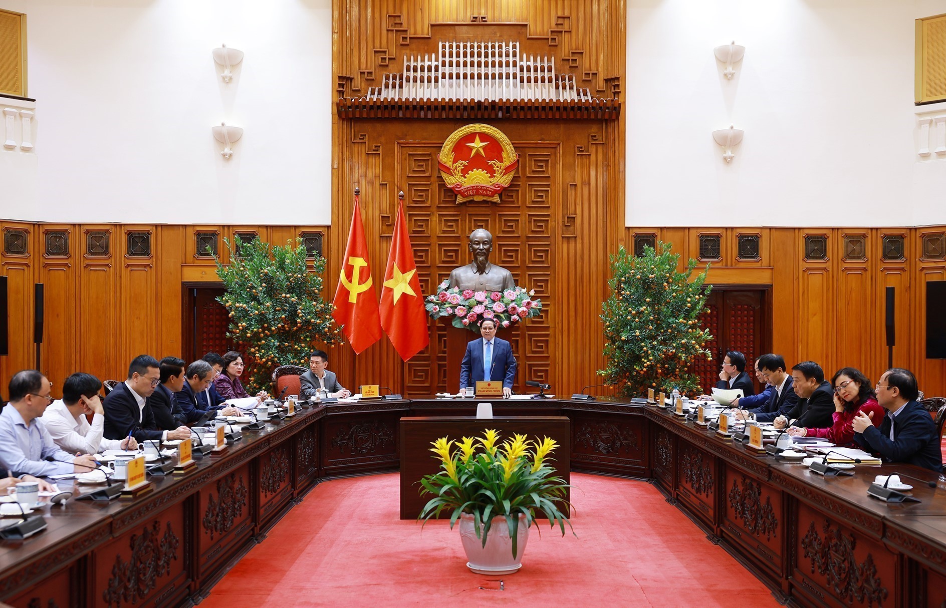 Thủ tướng Phạm Minh Chính: Điều hành chính sách tiền tệ, tài khóa phải thích ứng linh hoạt, kiên định mục tiêu