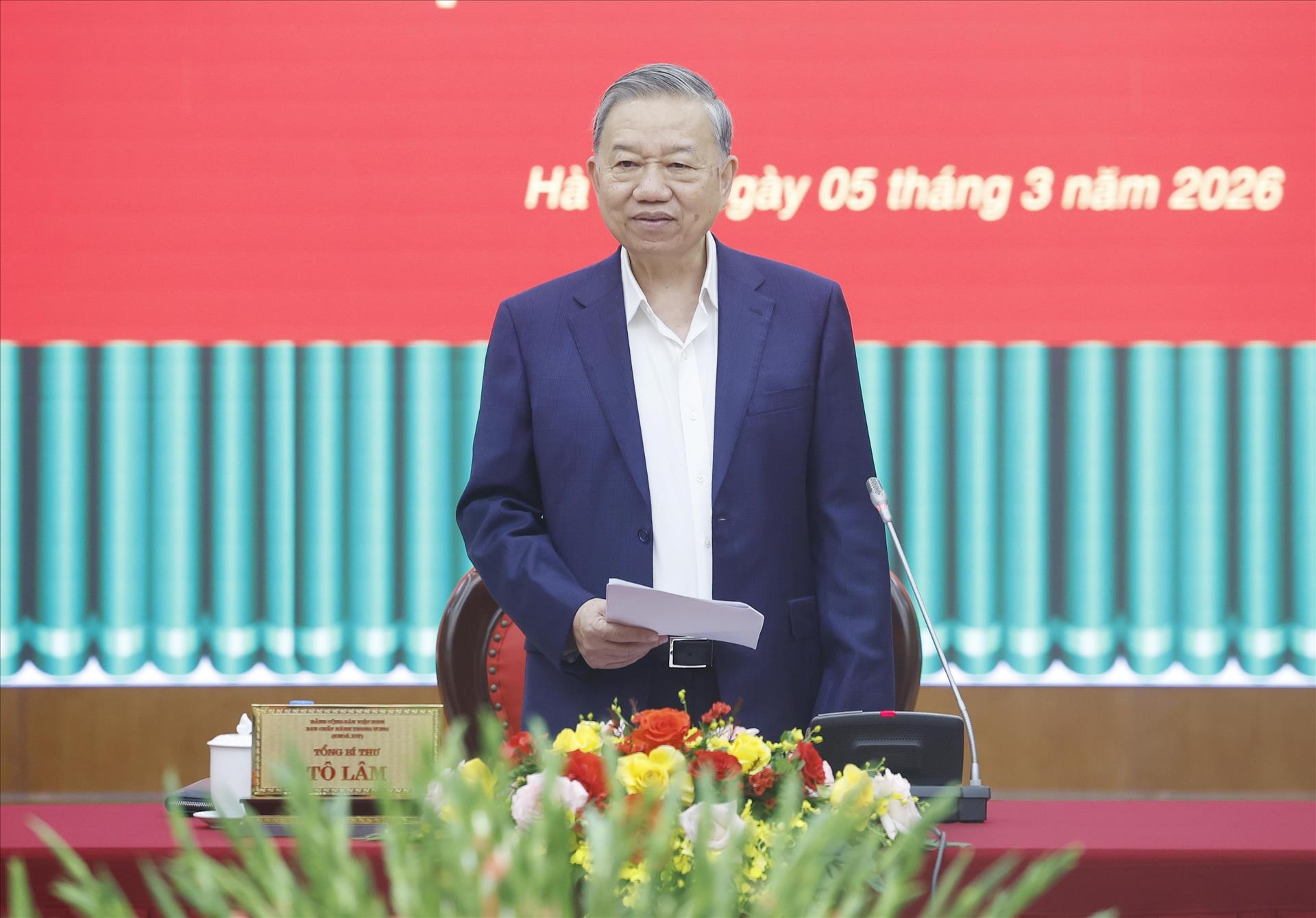 Tổng Bí thư Tô Lâm: Chuyển mạnh công tác kiểm tra, giám sát sang phòng ngừa từ sớm, từ xa