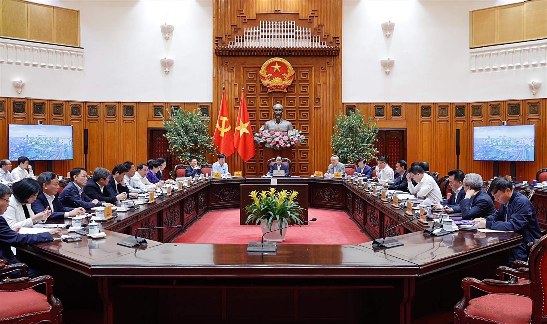 Thủ tướng Phạm Minh Chính: Quy hoạch Thủ đô Hà Nội tầm nhìn 100 năm phải lấy con người làm trung tâm, chủ thể