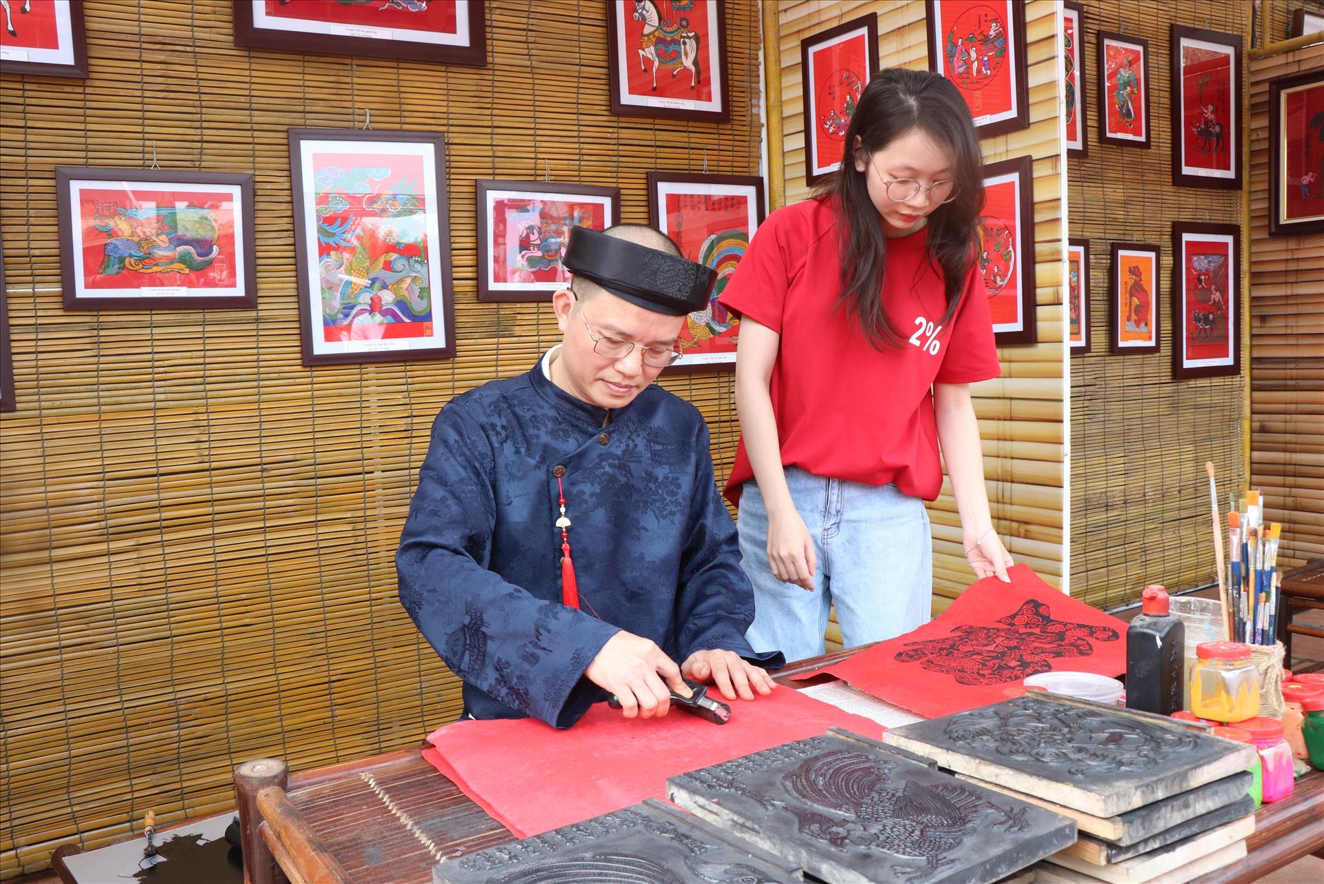 Gìn giữ nét tinh hoa của tranh dân gian Việt Nam