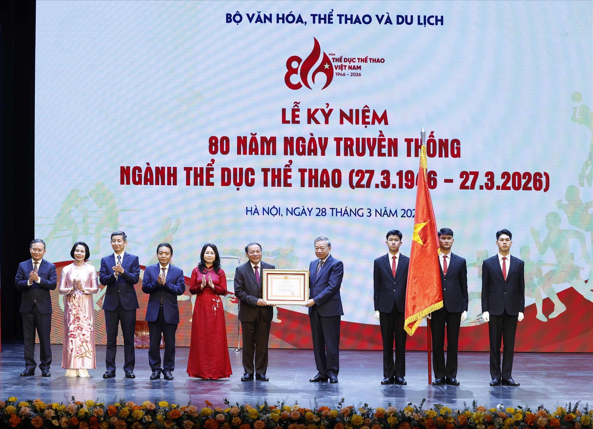 Tổng Bí thư Tô Lâm: Khẩn trương hoàn thiện thể chế phát triển thể dục thể thao theo hướng hiện đại, đồng bộ