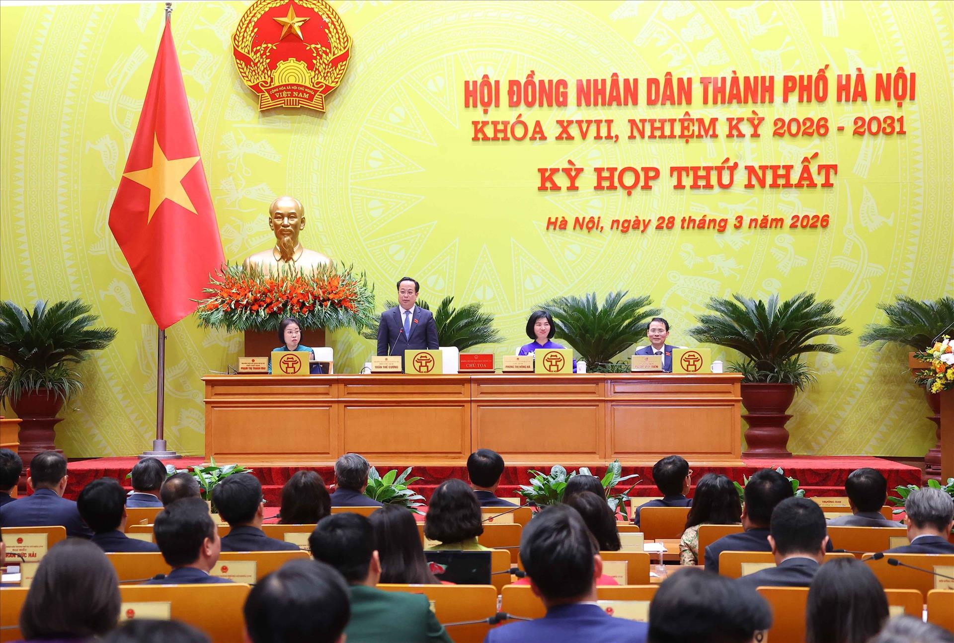 HĐND thành phố Hà Nội khóa XVII khai mạc kỳ họp thứ nhất, quyết định nhiều nội dung quan trọng