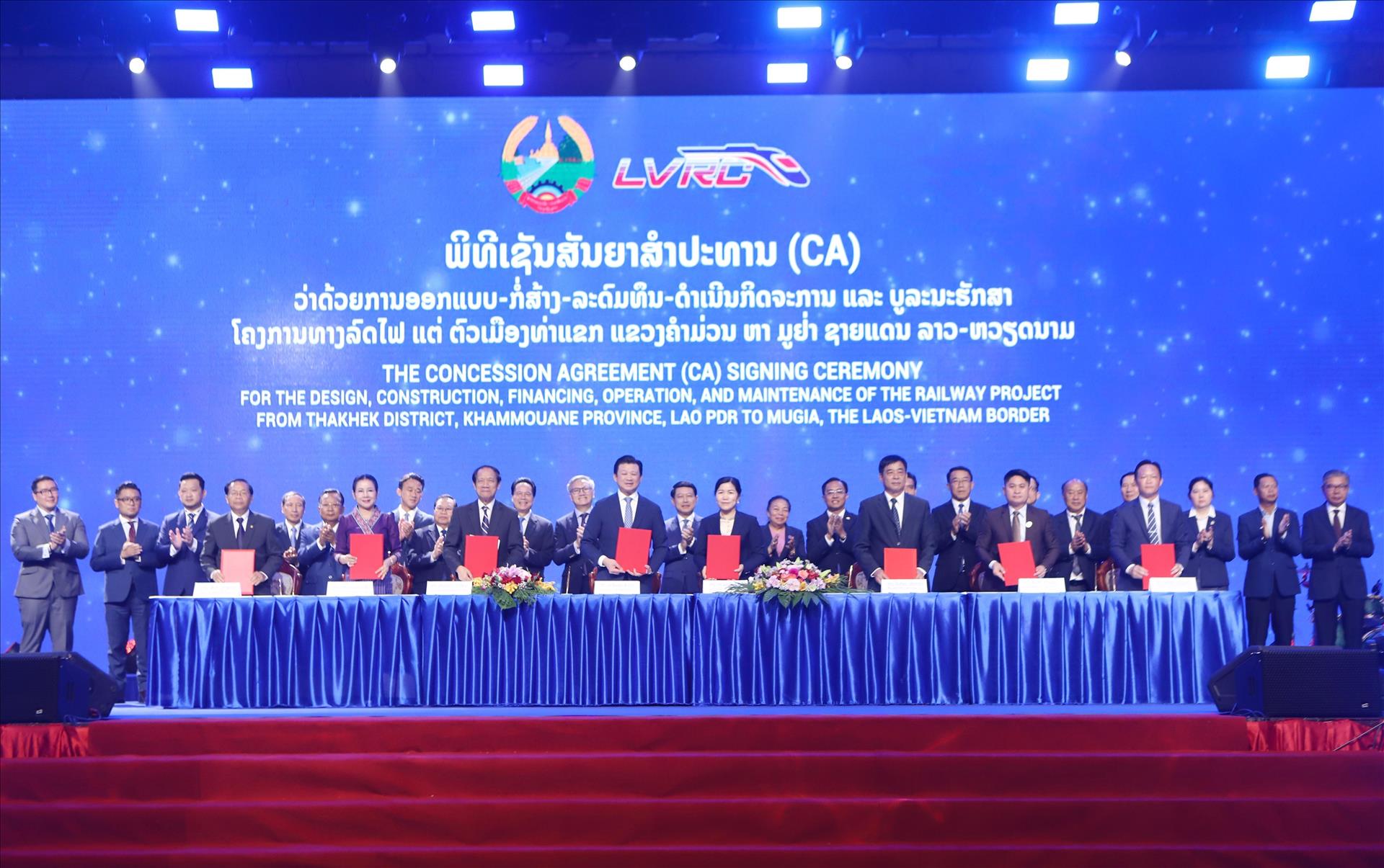 Lào thúc đẩy hiện thực hóa tuyến đường sắt kết nối với Việt Nam