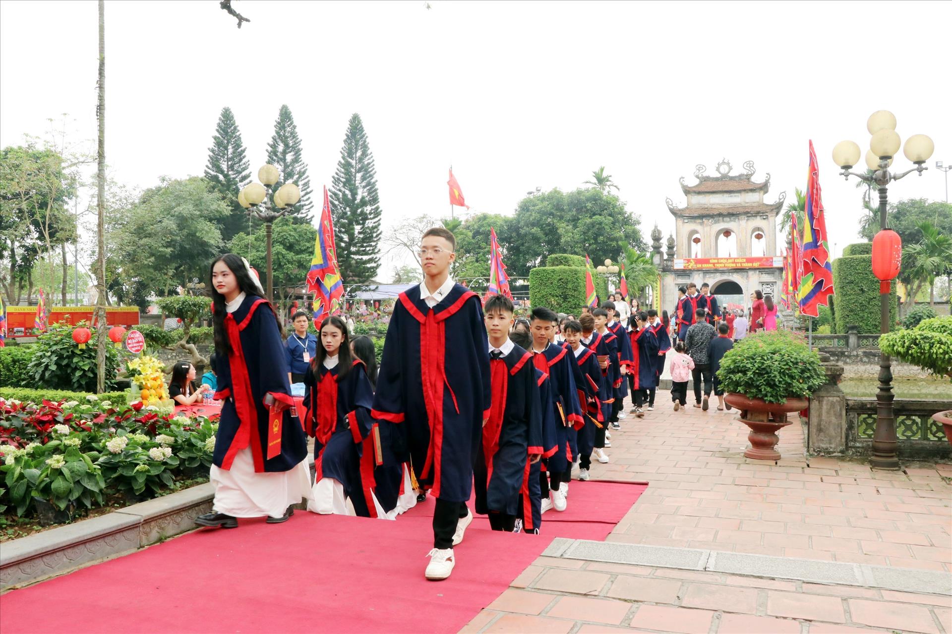 Lễ hội Văn Miếu Mao Điền tôn vinh đạo học của dân tộc