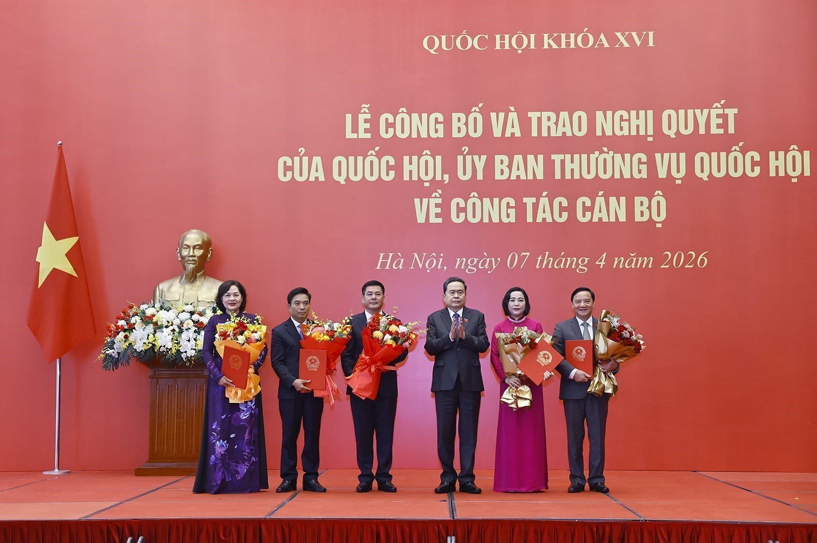 NA Chairman attends ceremony announcing personnel resolutions