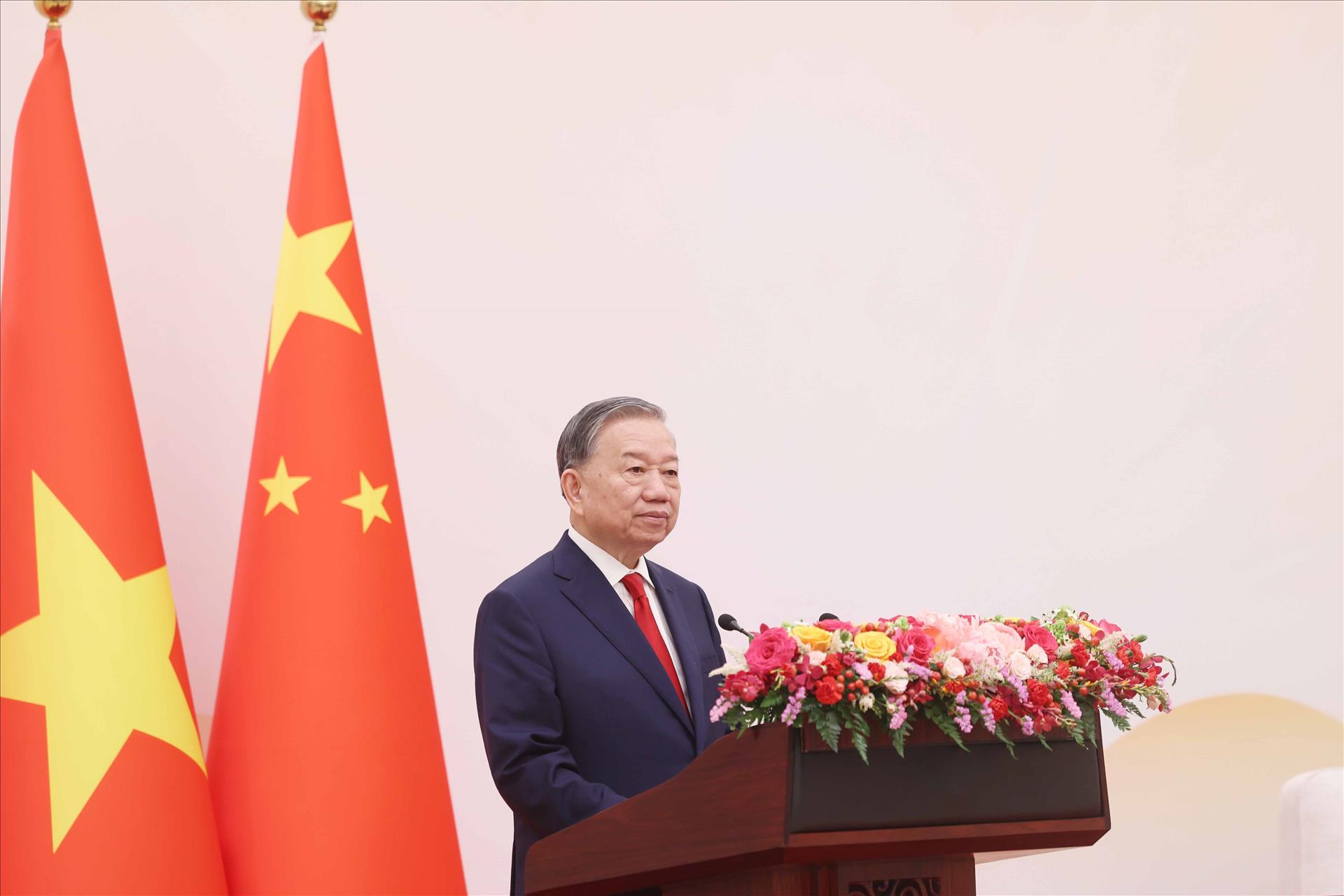 Tổng Bí thư, Chủ tịch nước Tô Lâm: Thanh niên tiếp tục là cầu nối quan trọng vun đắp tình hữu nghị Việt - Trung