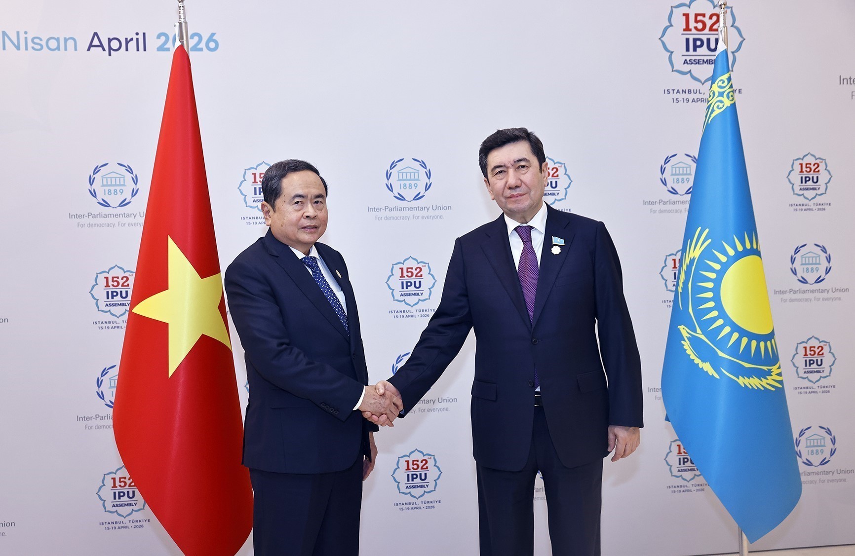 NA Chairman meets with Kazakhstans lower house speaker in Türkiye