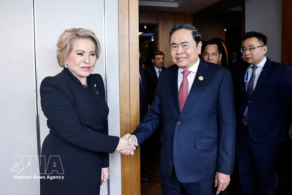 Председатель НС Чан Тхань Ман провёл встречу с Председателем Совета Федерации Валентиной Матвиенко
