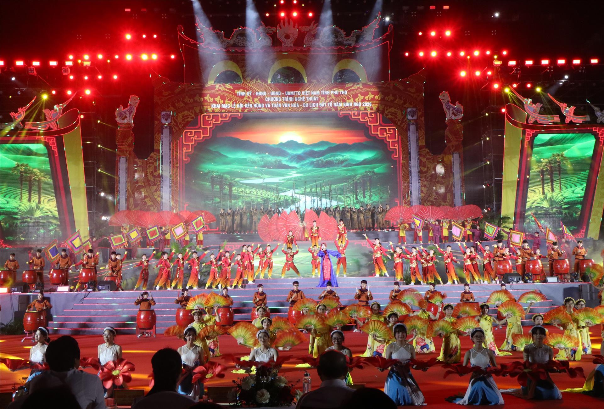 Khai mạc Lễ hội Đền Hùng và Tuần Văn hóa - Du lịch Đất Tổ năm 2026