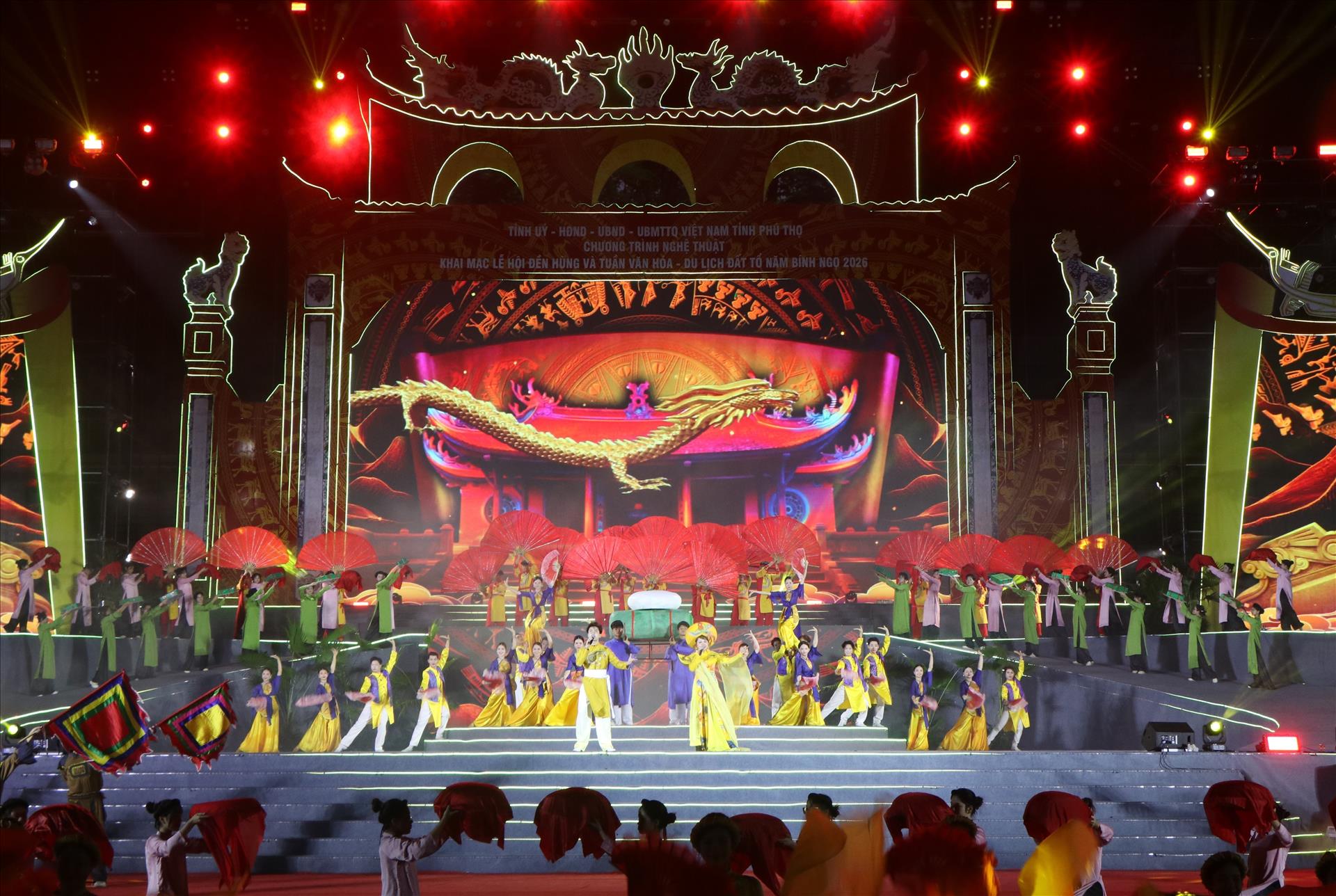 Inauguran el Festival del Templo Hung 2026