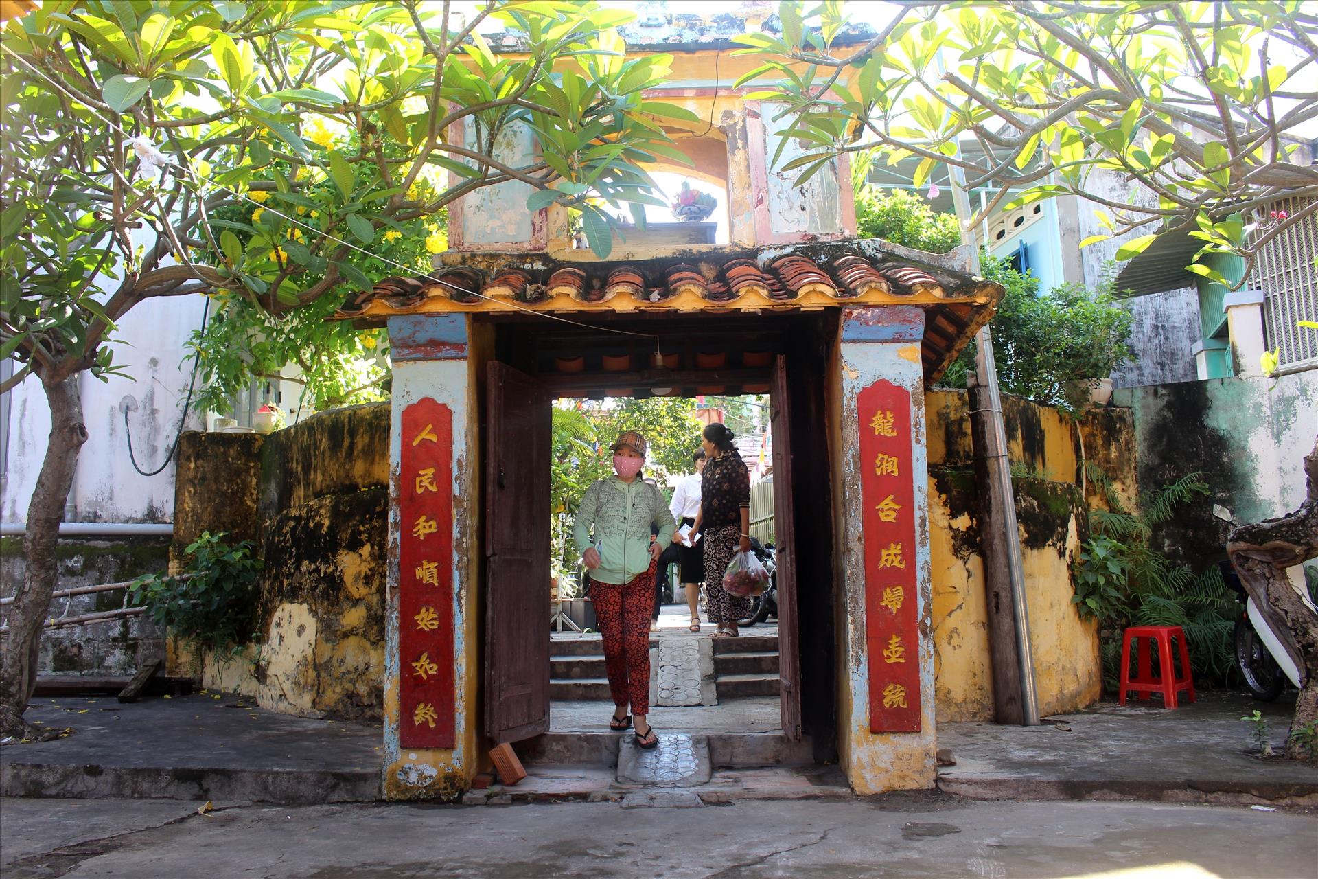 Valor cultural distintivo de templos en pueblos costeros vietnamitas