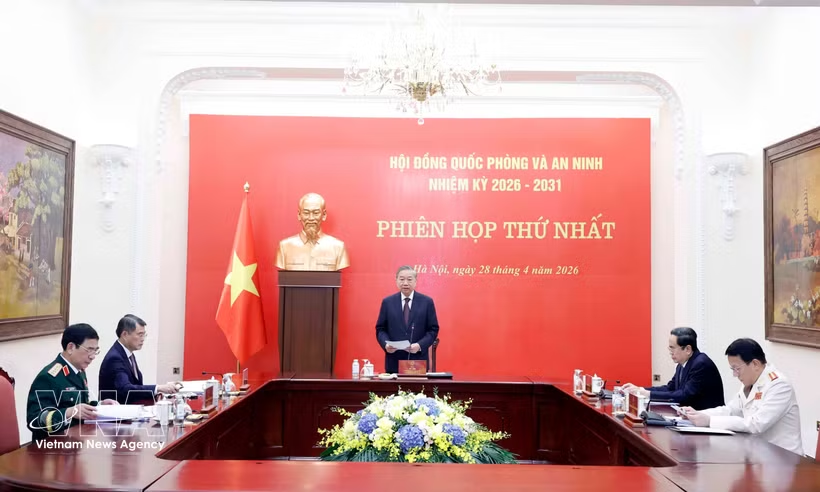 Генсек, Президент То Лам провёл первое заседание Совета обороны и безопасности на срок 2026–2031 годов