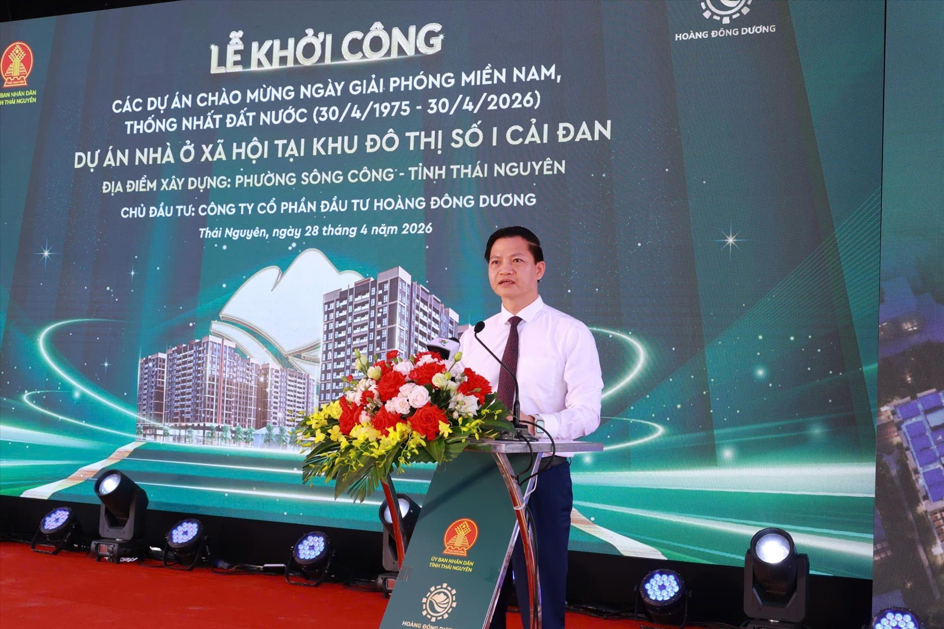 Thái Nguyên khởi công đồng loạt 10 dự án chào mừng Ngày Giải phóng miền Nam