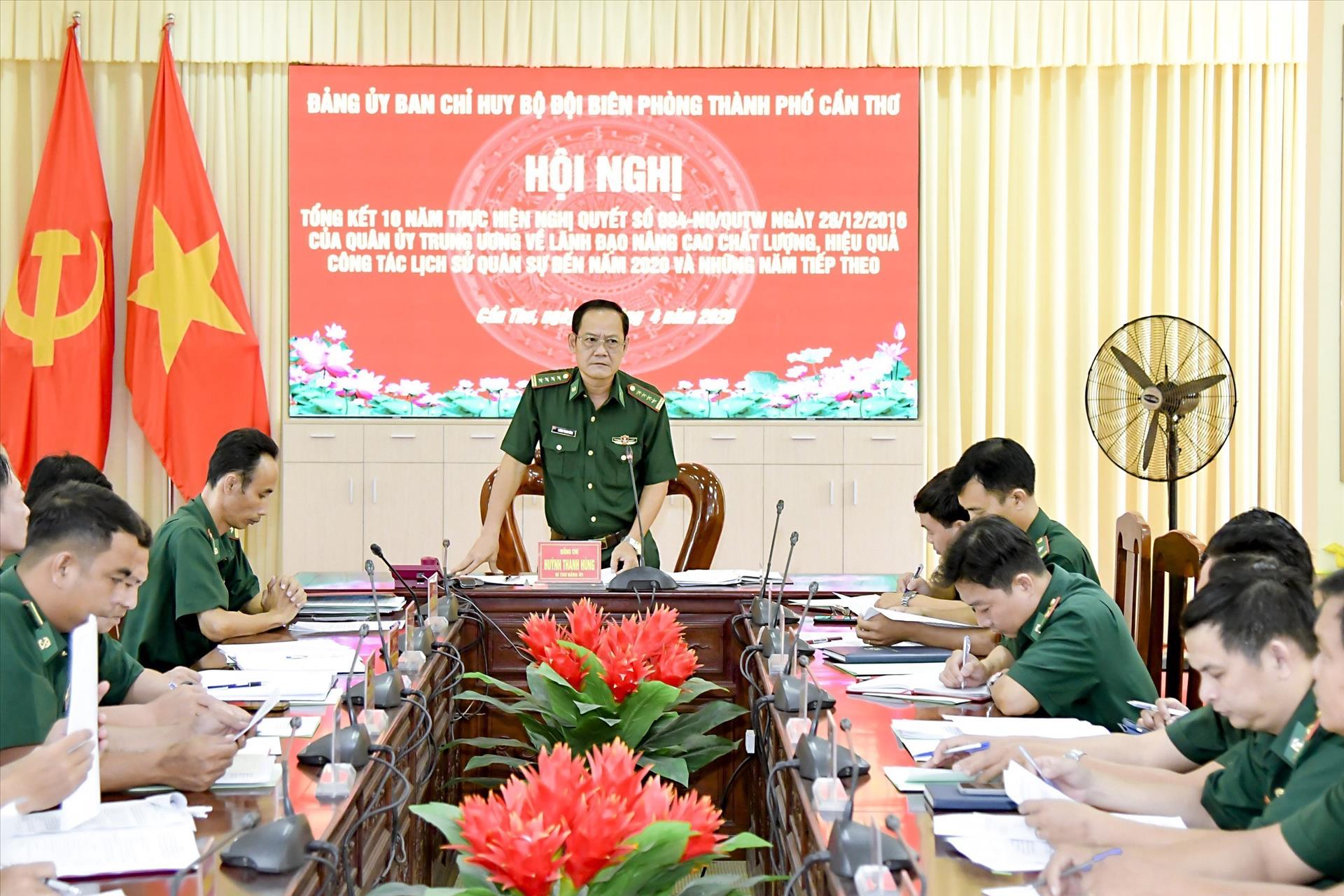 Gắn công tác lịch sử quân sự với nhiệm vụ quản lý, bảo vệ chủ quyền lãnh thổ