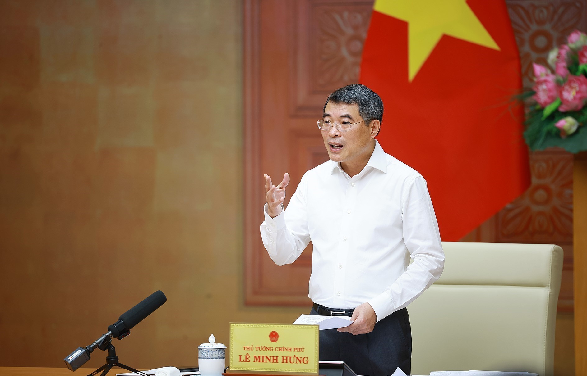 Thủ tướng Lê Minh Hưng: Tập trung phát triển hệ thống kết cấu hạ tầng đồng bộ, hiện đại