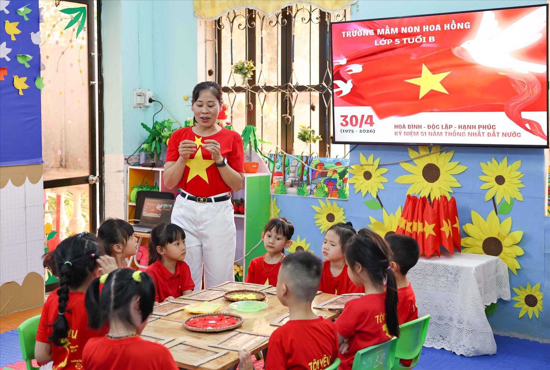 Léveil du patriotisme chez les tout-petits