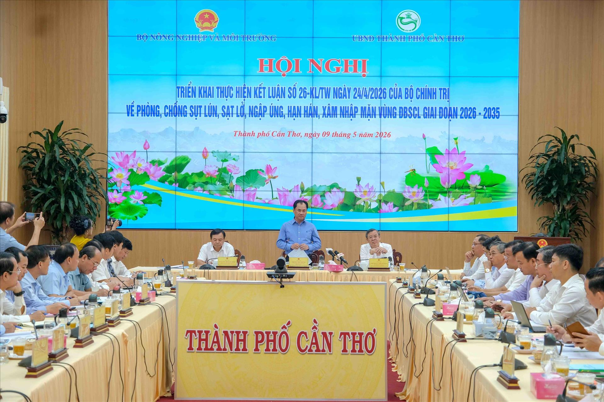 Bộ trưởng Trịnh Việt Hùng: Thay đổi tư duy thích ứng thiên tai theo quy luật tự nhiên