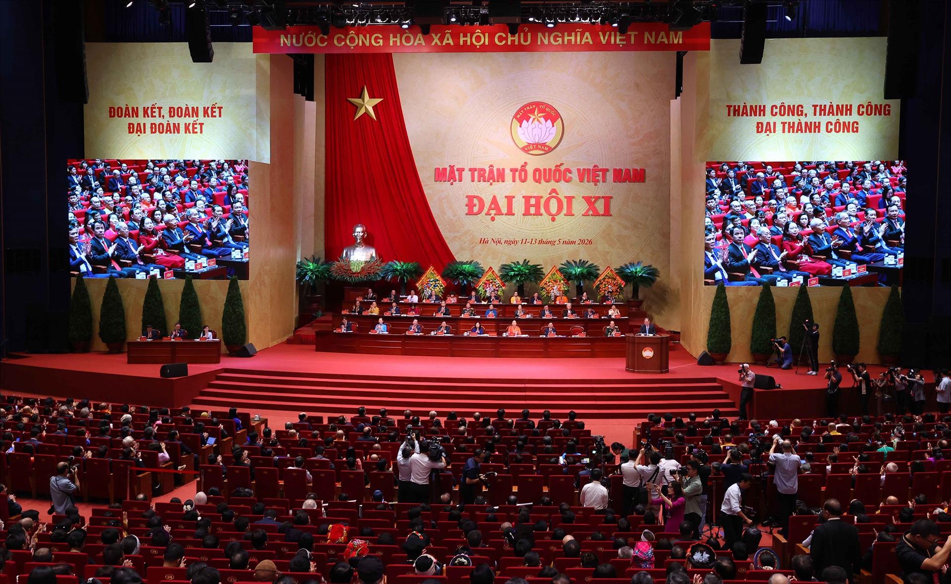 Bế mạc Đại hội đại biểu Mặt trận Tổ quốc Việt Nam lần thứ XI