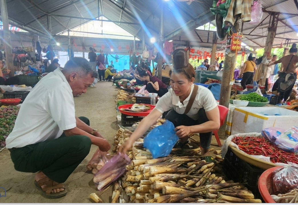 ផ្សារសត្វល្អិត Na Si ដ៏ពិសេស