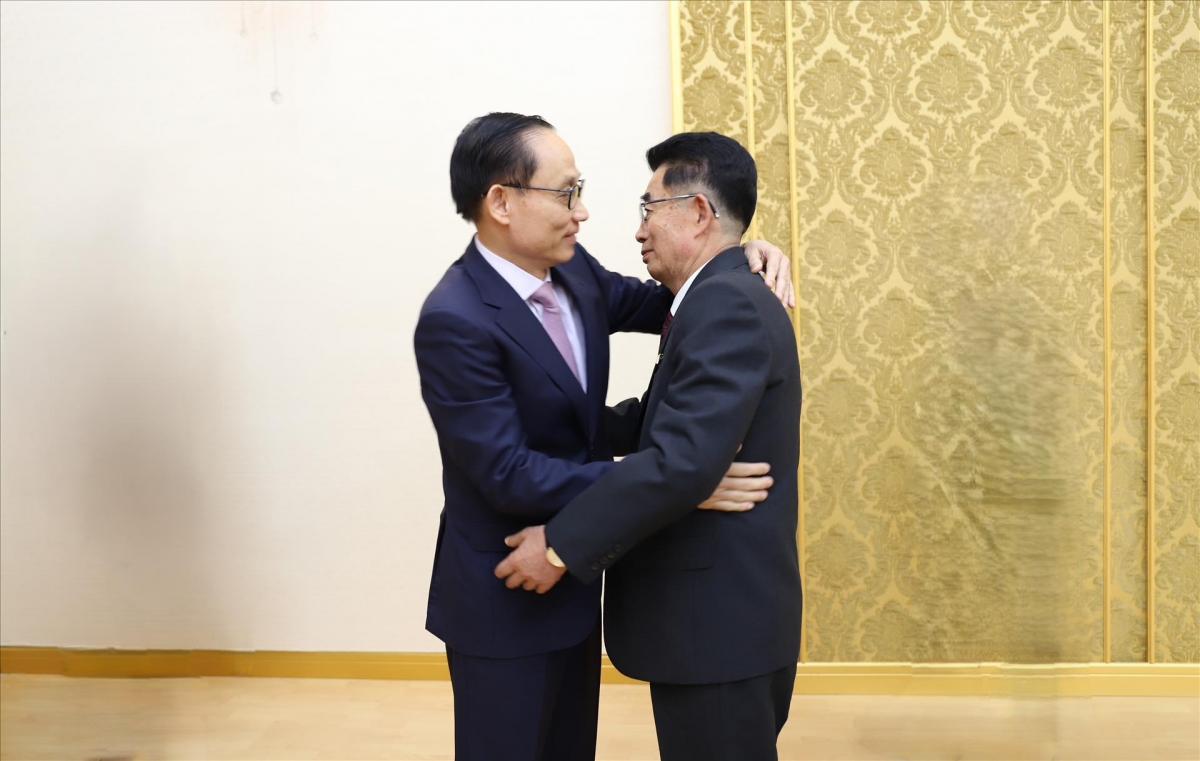 トー・ラム書記長・国家主席の特使　朝鮮民主主義人民共和国を訪問