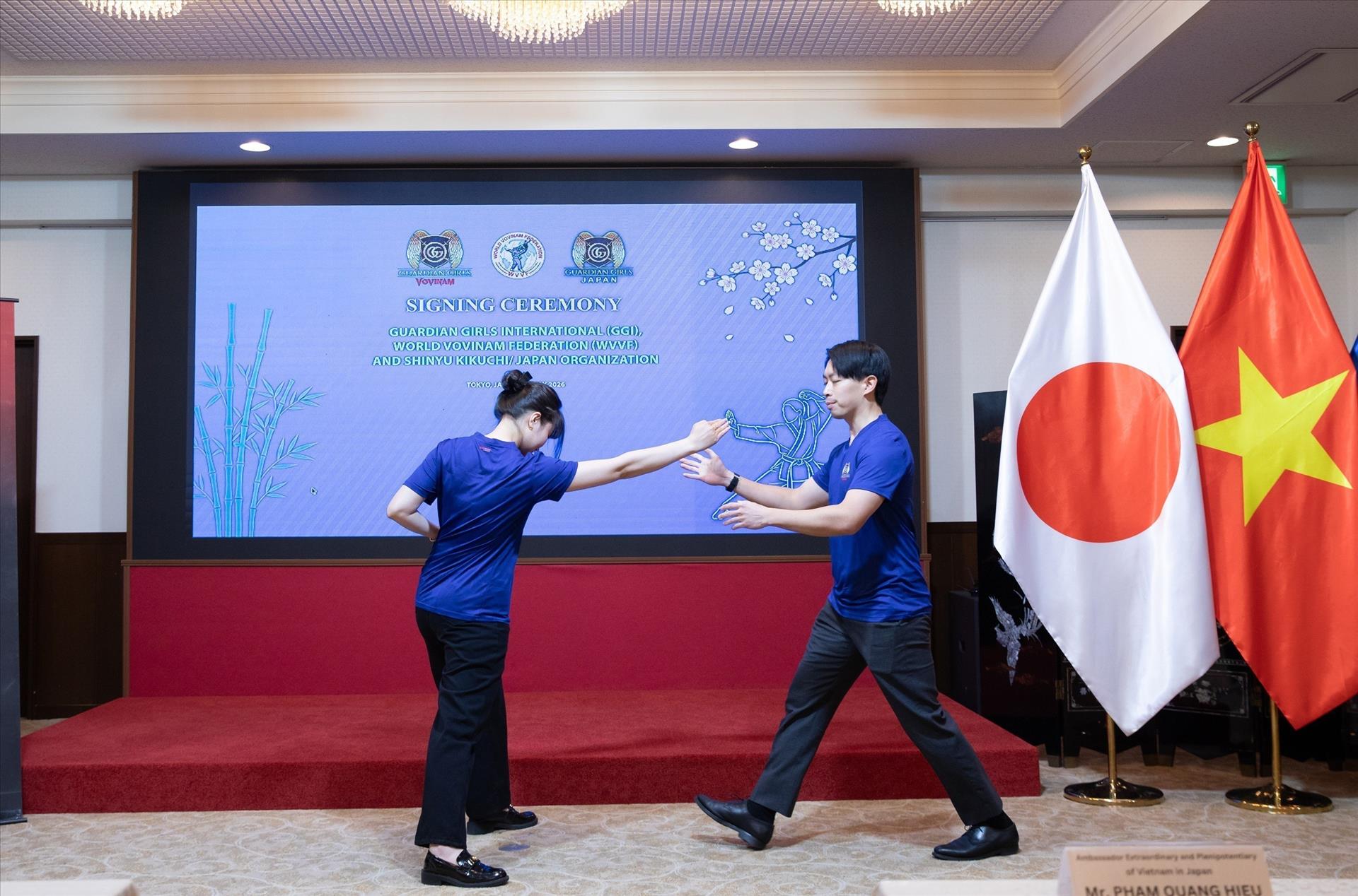 Vovinam-based project launched in Japan to promote womens empowerment