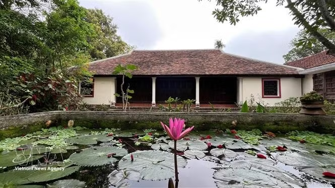 Paisajes poéticos de aldea antigua de Phuoc Tich