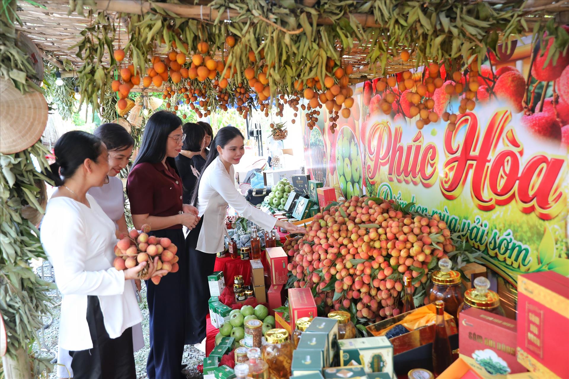 Nhiều hoạt động quảng bá, xúc tiến tiêu thụ vải thiều sớm