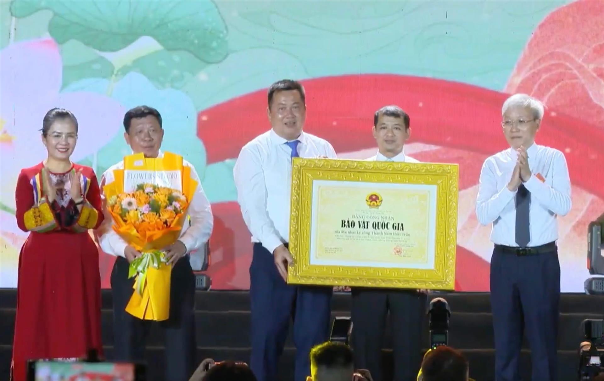 Bảo vật Bia Ma Nhai - dấu tích của một thời đại hào hùng từ thời Trần năm 1335