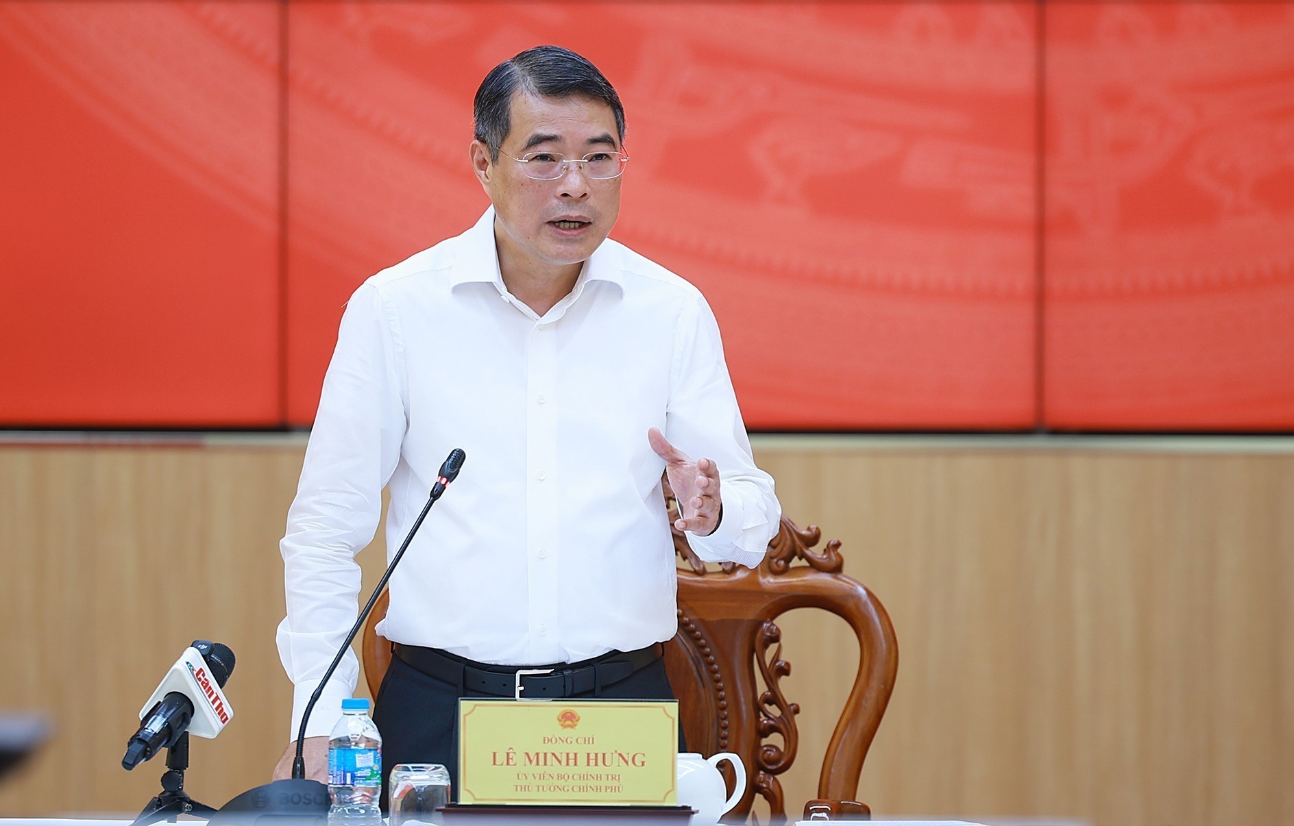 Thủ tướng Chính phủ Lê Minh Hưng: Cần Thơ cần chú trọng nghiên cứu các cơ chế đặc thù để thúc đẩy phát triển toàn diện