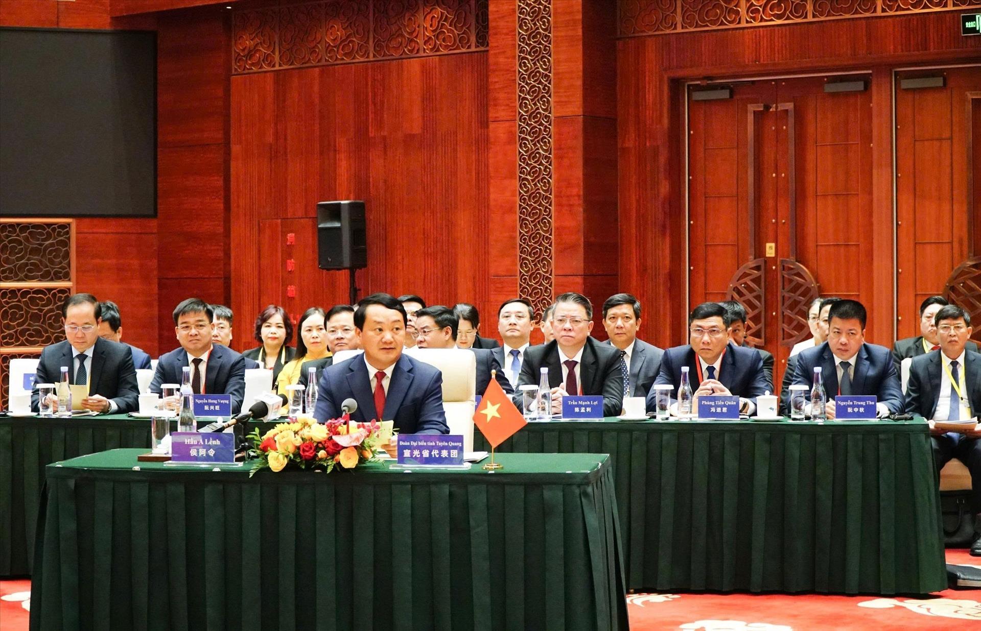 Thúc đẩy quan hệ hợp tác giữa 4 tỉnh biên giới Việt Nam với tỉnh Vân Nam (Trung Quốc) đi vào chiều sâu