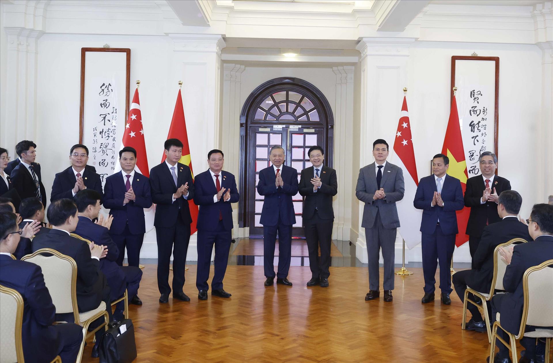 Tổng Bí thư, Chủ tịch nước Tô Lâm chứng kiến Lễ trao các văn kiện hợp tác Việt Nam – Singapore