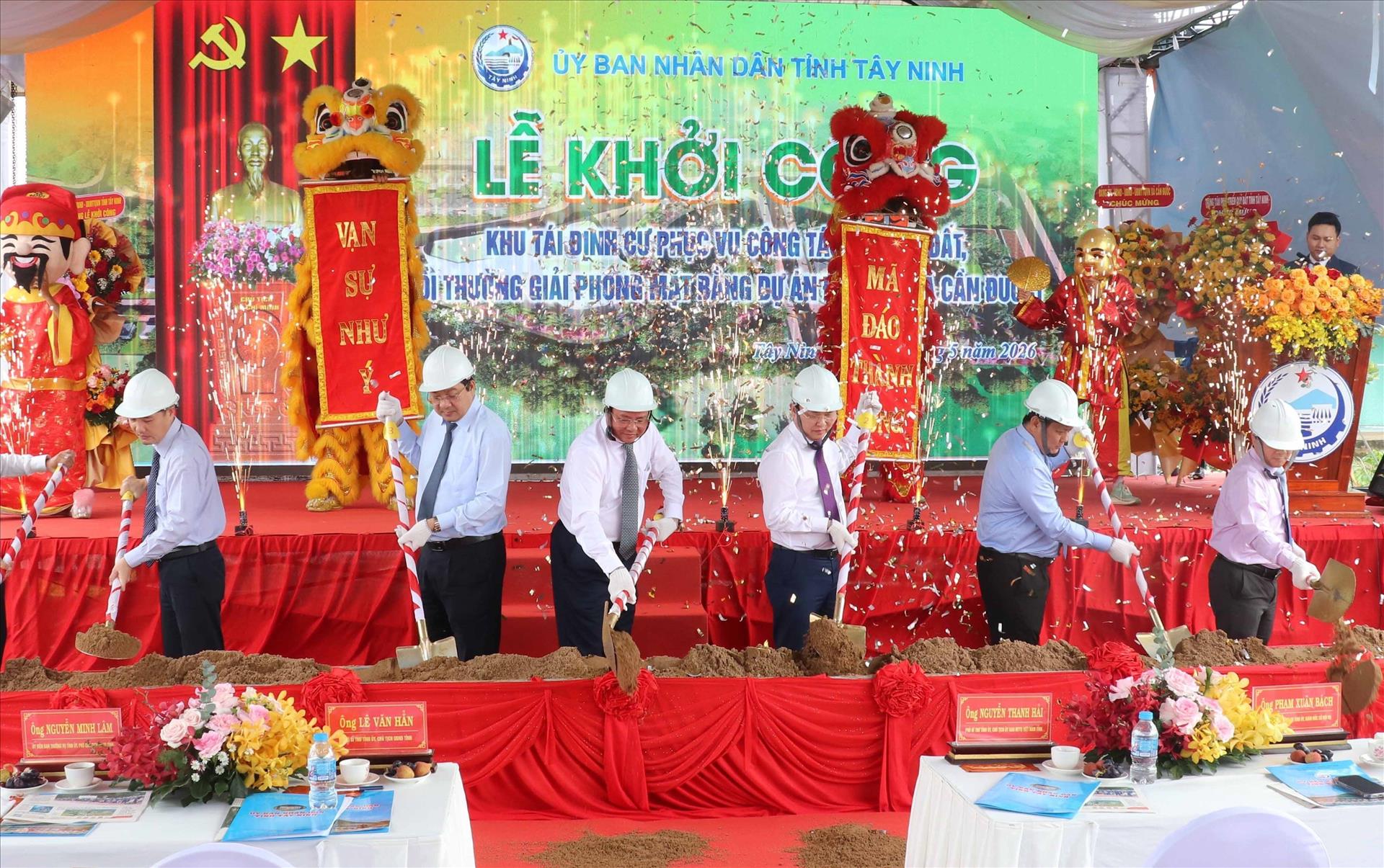 Khởi công khu tái định cư phục vụ tuyến đường kết nối Tây Ninh – Tp. Hồ Chí Minh – Đồng Tháp