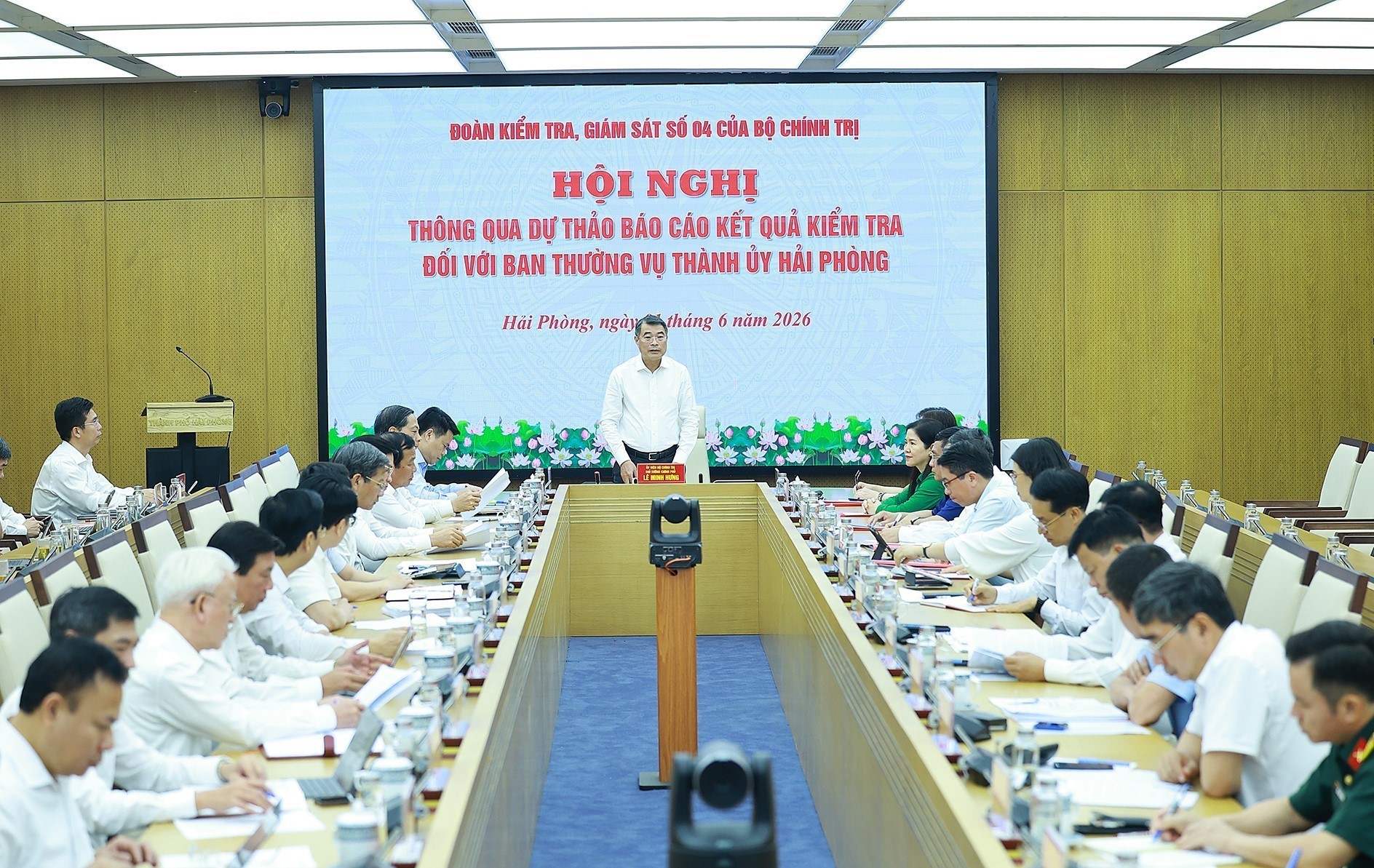 Thủ tướng Lê Minh Hưng: Hải Phòng phải đi đầu trong đổi mới mô hình tăng trưởng và chuyển đổi số