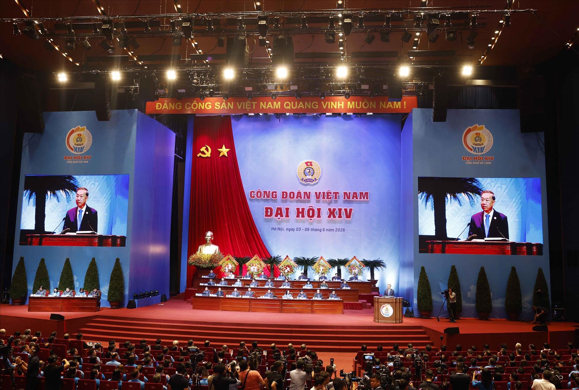 Grand Opening of 14th Vietnam Trade Union Congress for 2026–2031 Term