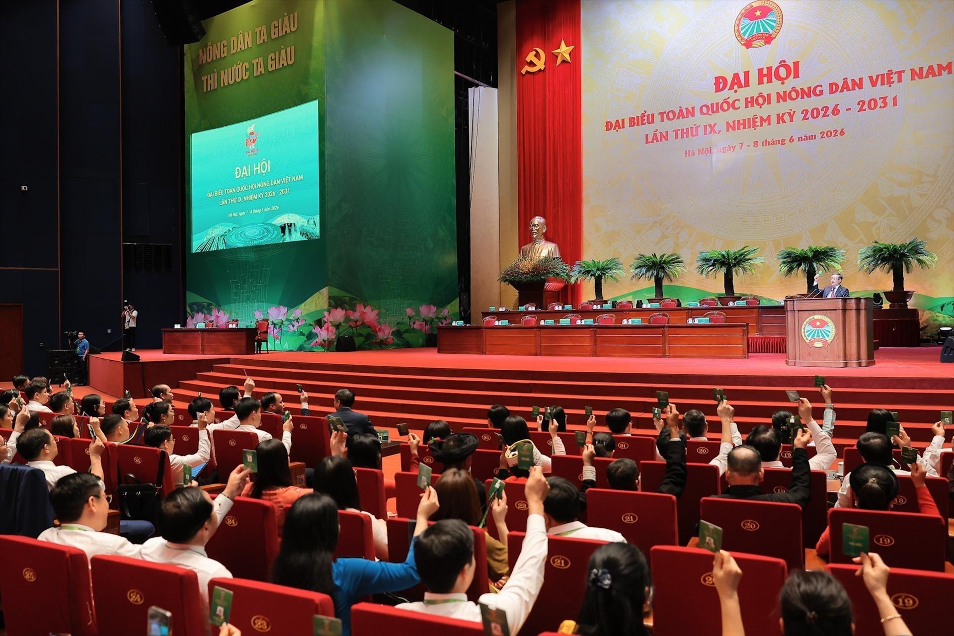 Le 9e Congrès des agriculteurs vietnamiens ouvre une nouvelle étape de développement rural