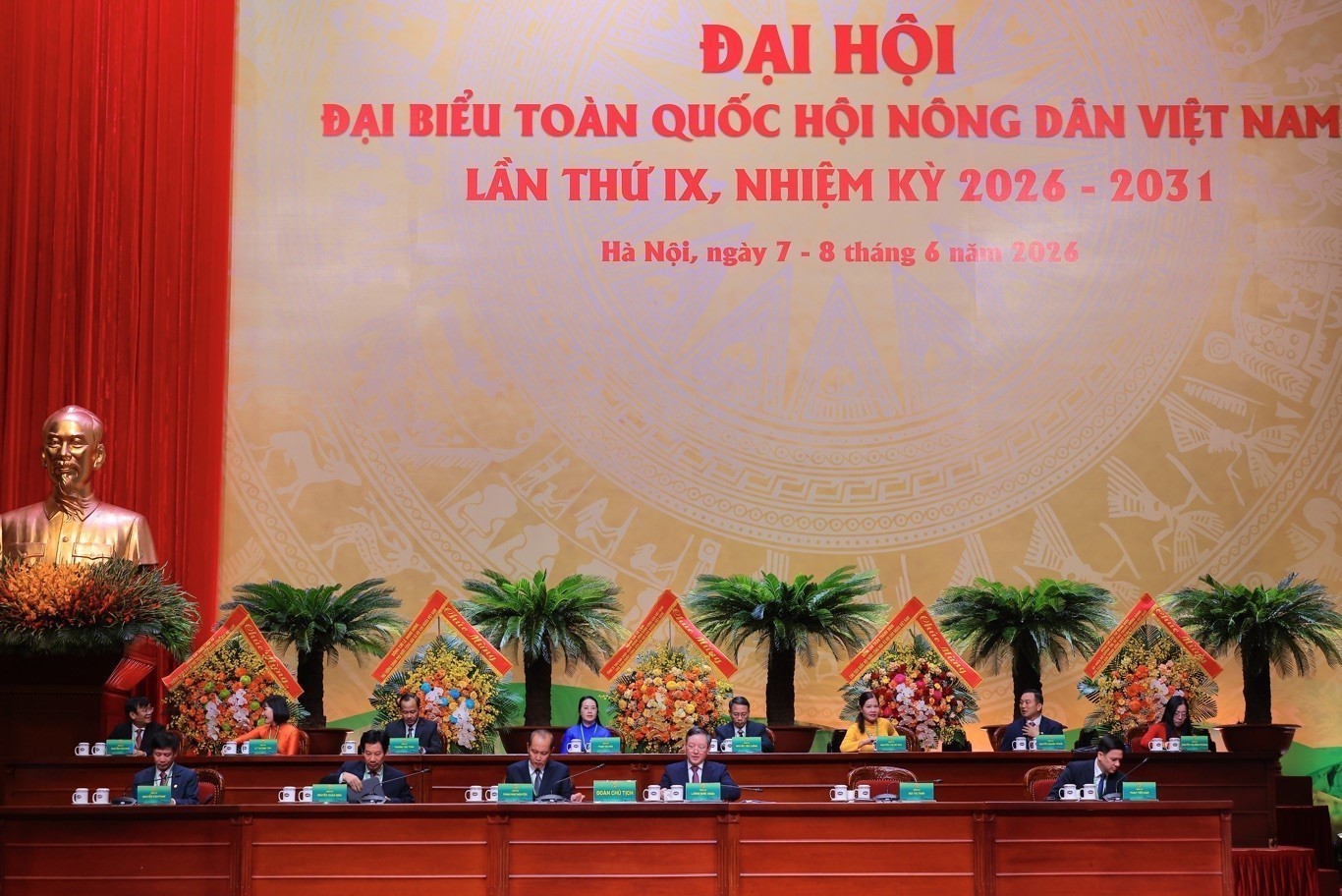 Ông Lương Quốc Đoàn tái đắc cử chức Chủ tịch Trung ương Hội Nông dân Việt Nam khóa IX