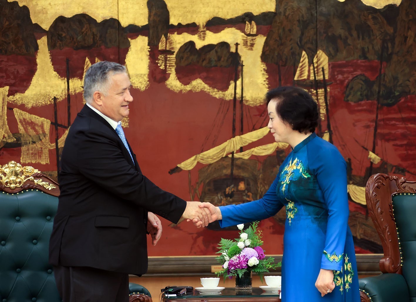Phó Thủ tướng Phạm Thị Thanh Trà: Việt Nam mong muốn VNCA tăng cường hợp tác tìm kiếm, quy tập hài cốt liệt sĩ