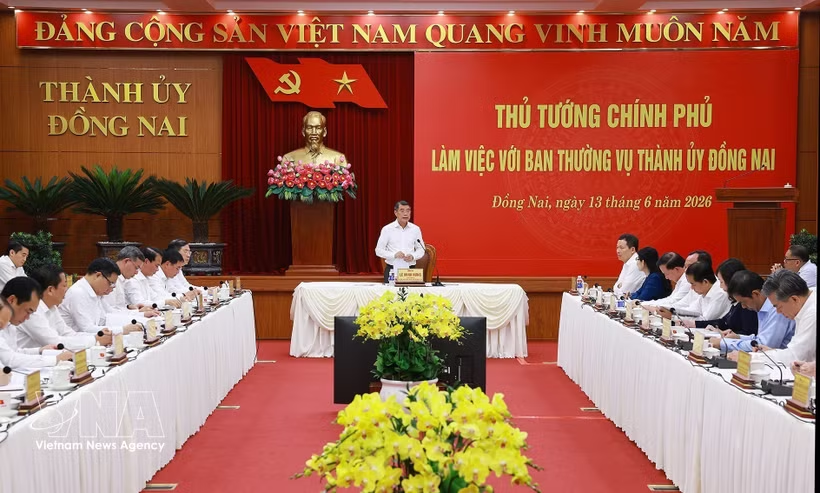 Premier insta a Dong Nai a convertirse en motor de crecimiento de Vietnam