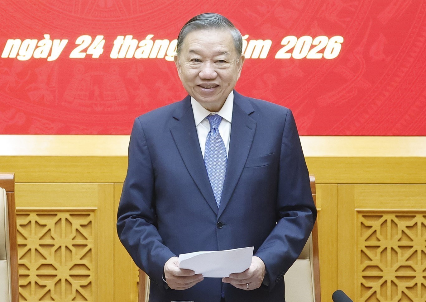 Tổng Bí thư, Chủ tịch nước Tô Lâm chủ trì Hội nghị Quân ủy Trung ương nhiệm kỳ 2025 - 2030 lần thứ hai