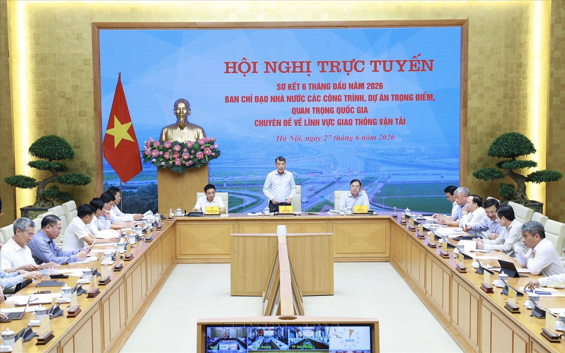 Thủ tướng Lê Minh Hưng: Không lùi tiến độ các công trình, dự án giao thông trọng điểm nếu không có lý do khách quan