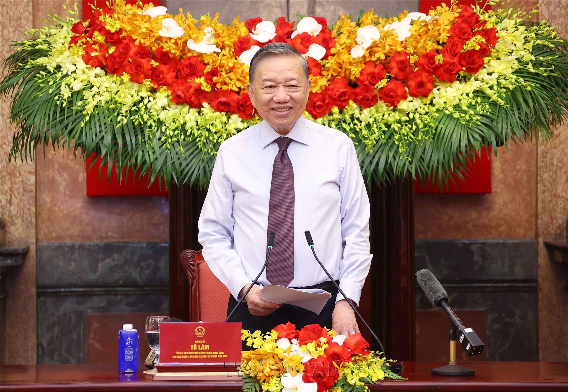 Lettre du dirigeant To Lam à loccasion de la Journée de la famille vietnamienne