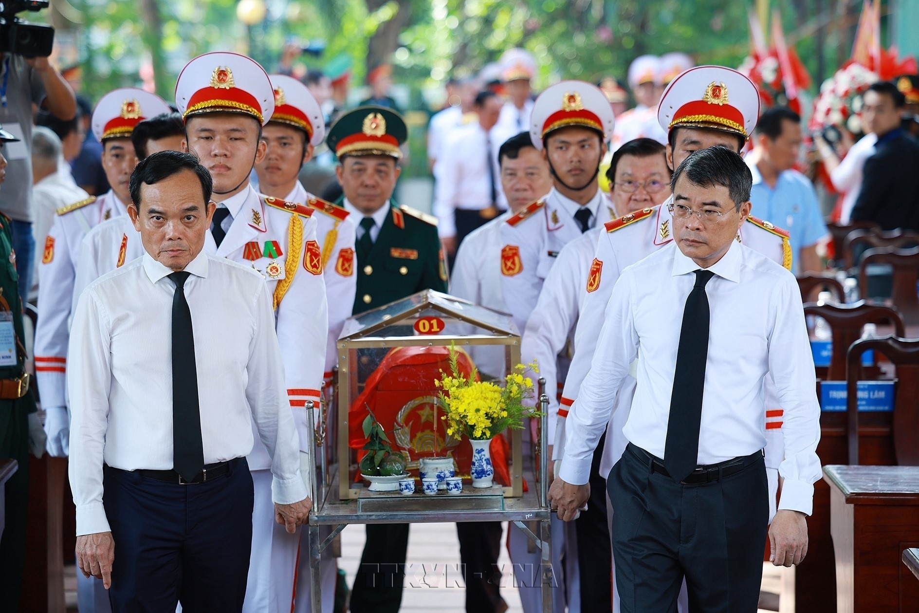 Thủ tướng Lê Minh Hưng dự Lễ triển khai tìm kiếm, quy tập hài cốt liệt sĩ tại Công viên Lê Thị Riêng