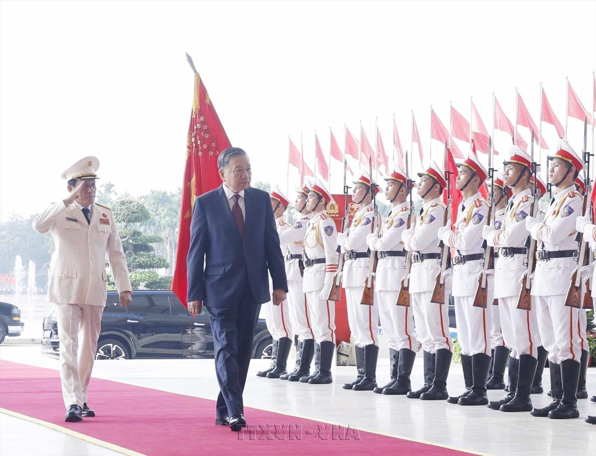 Top Leader Requests Innovation in Working Methods to Ensure Proactive Security in All Situations
