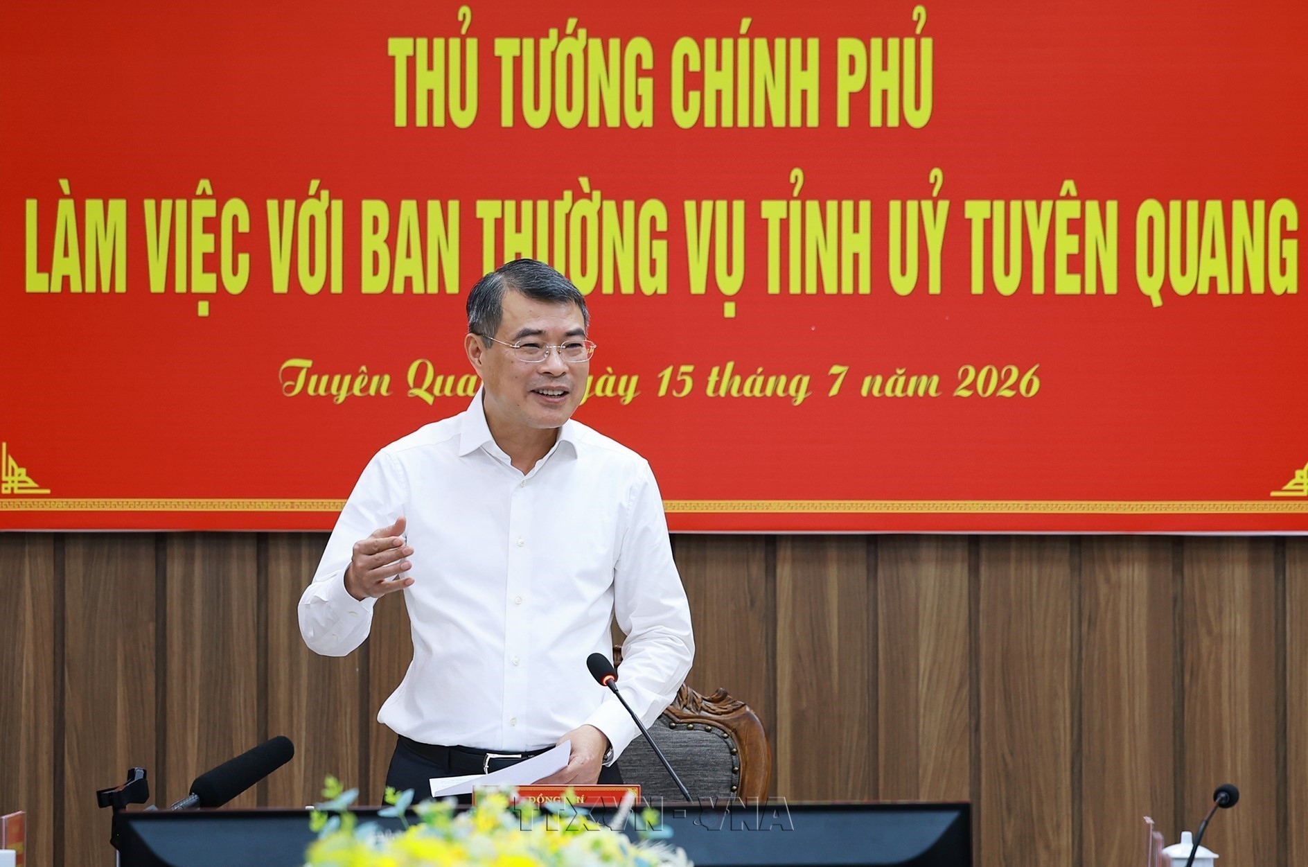 Le Premier ministre appelle Tuyên Quang à créer une dynamique de croissance durable