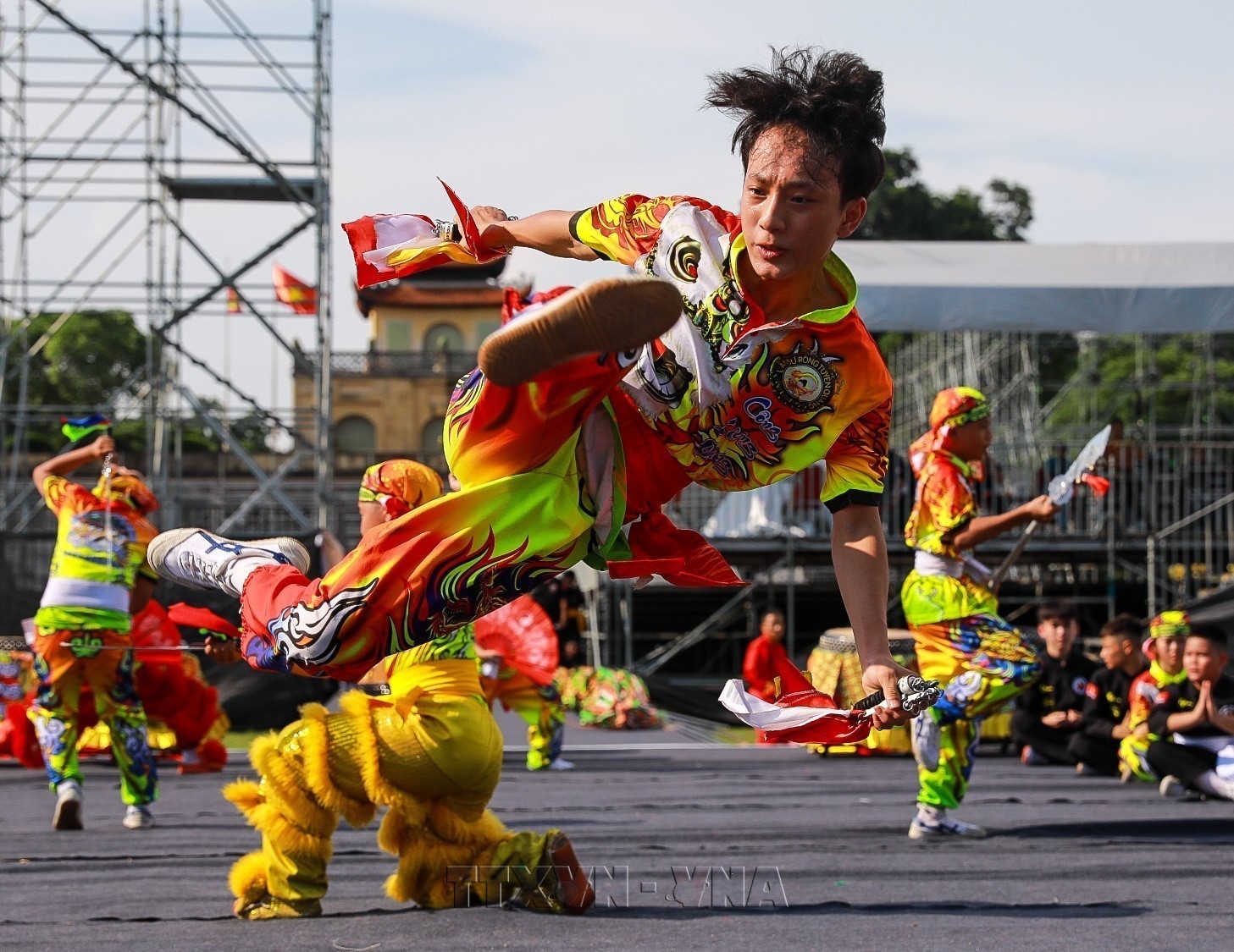 Ấn tượng những màn trình diễn tại Festival Võ thuật Quốc tế Hà Nội 2026