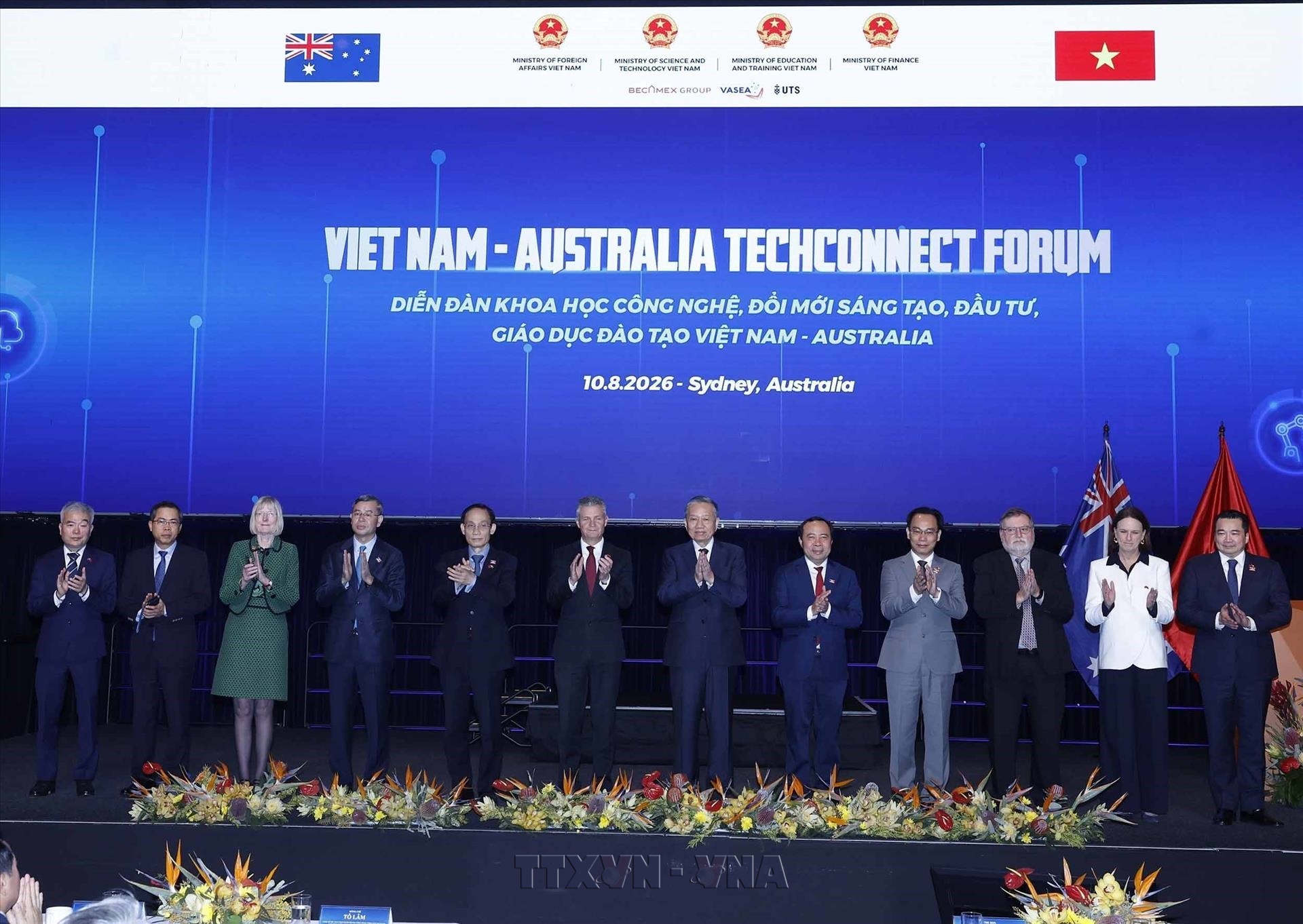 Tổng Bí thư, Chủ tịch nước Tô Lâm dự Diễn đàn Tech Connect tại Australia