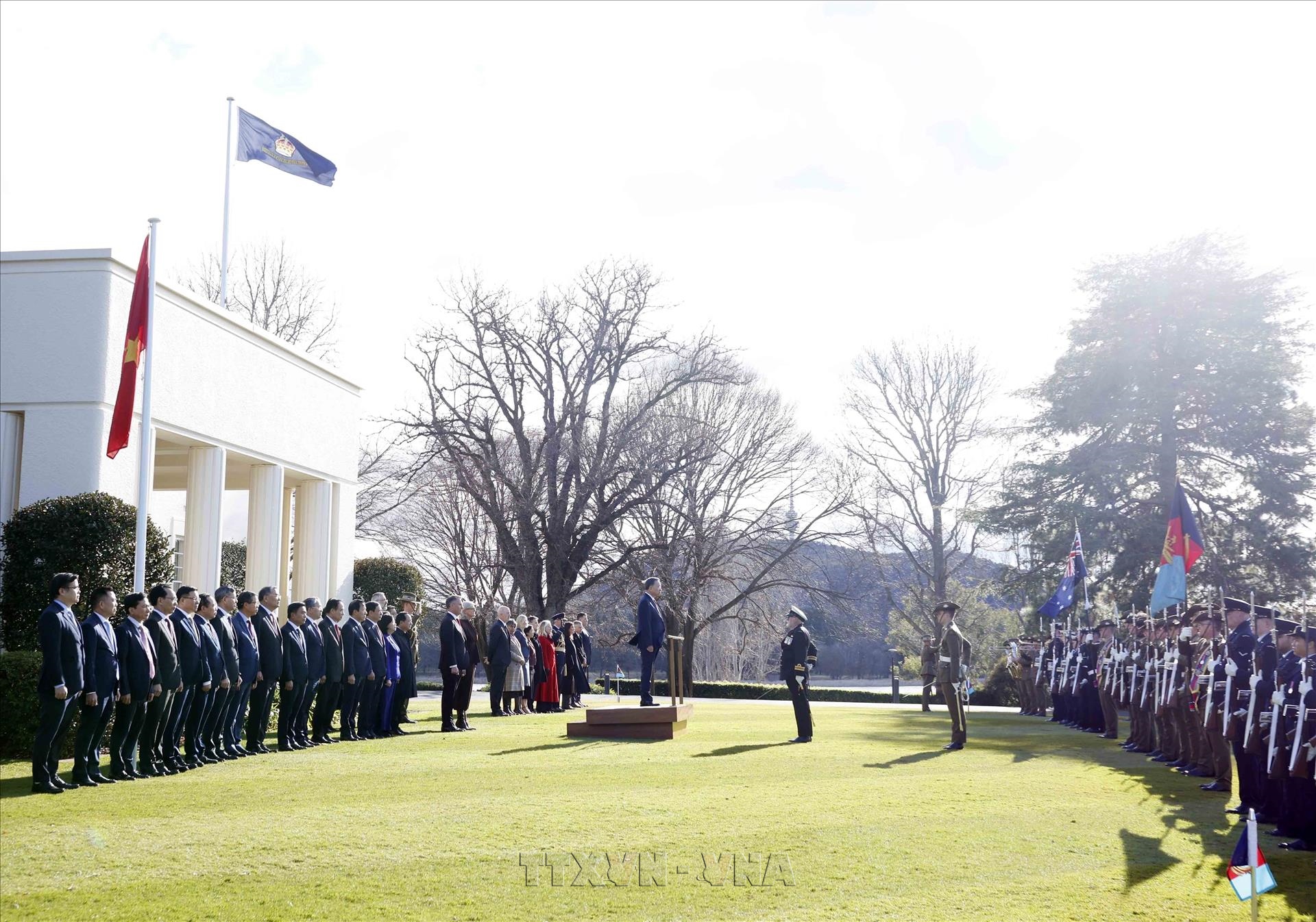 Australia ofrece bienvenida oficial al líder vietnamita en Canberra
